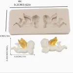 Cupid Angel Silicone Mould for Fondant, Chocolate & Cake Decoration