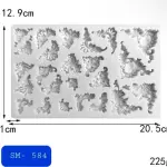 Classic Border Theme Silicone Mould for Fondant & Cake Decoration