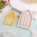 Arched Window Door Frame Silicone Mould for Fondant & Cake Decoration