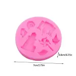 Beach Theme Silicone Mould Style 5 for Fondant & Chocolate Decoration