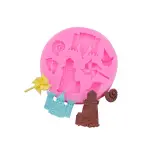 Beach Theme Silicone Mould Style 5 for Fondant & Chocolate Decoration