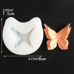 3D Butterfly Silicone Fondant Mould
