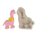 Cute Giraffe Silicone Fondant Mould