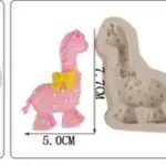 Cute Giraffe Silicone Fondant Mould