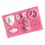 Car Logo Silicone Fondant Mould