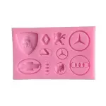 Car Logo Silicone Fondant Mould