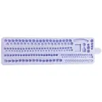 Pearl Border Silicone Fondant Mould