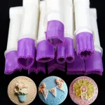 10 Pcs Fondant Crimper Lace Clip Cake Decorating Tools
