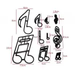 Musical Notes Fondant Cutter Set