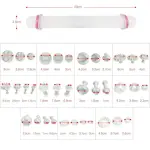 46 Pcs Fondant Decorating Tools & Cutter Set