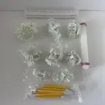 46 Pcs Fondant Decorating Tools & Cutter Set