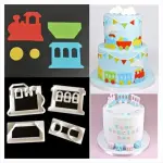 Train Theme Plunger and Cutter Set