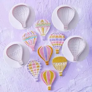 4 Pcs Hot Air Balloon Plunger Cutter Set