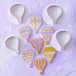 4 Pcs Hot Air Balloon Plunger Cutter Set