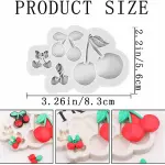 Cherry Silicone Fruit Fondant Mould