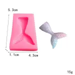 Mermaid Tail Silicone Fondant Mould