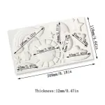 Weather Theme Silicone Fondant Mould