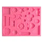 Candy & Waffle Dessert Silicone Fondant Mould
