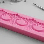 Large Baroque Border Silicone Fondant Mould
