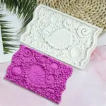 Leaf Texture Pattern Silicone Fondant Mould