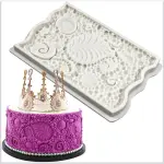 Leaf Texture Pattern Silicone Fondant Mould
