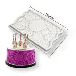 Leaf Texture Pattern Silicone Fondant Mould