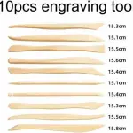 10 Pcs Fondant & Clay Modelling Tool Set