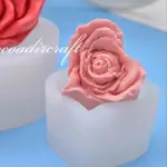 Heart Rose Petal Silicone Mould (Small)