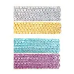 Sequin Texture Border Silicone Fondant Mould