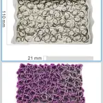 Peony Rose Texture Mat Silicone Mould