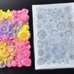 Flower Texture Mat Silicone Fondant Mould