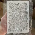 Flower Texture Mat Silicone Fondant Mould