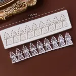 Retro European Roman Lace Border Fondant Mould