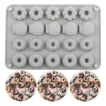 20 Cavity Mini Donut Silicone Chocolate Mould