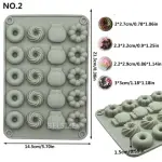 20 Cavity Mini Donut Silicone Chocolate Mould