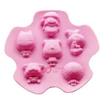 Vedini 6 Cavity Cartoon Series Silicone Mold