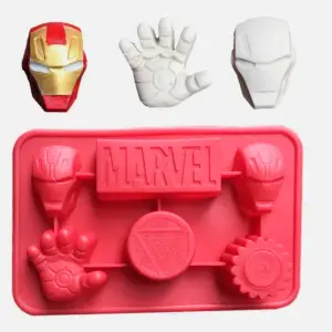 Marvel Theme Silicone Chocolate Mould