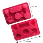 Marvel Theme Silicone Chocolate Mould