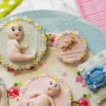 Babies Silicone Baby Shower Fondant Mould