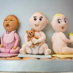 Babies Silicone Baby Shower Fondant Mould