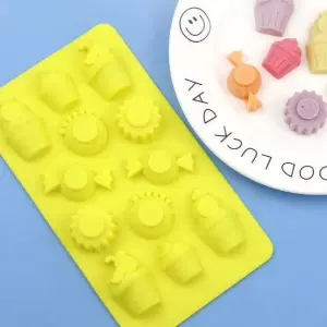 Miniature Candy Cupcake Silicone Chocolate Mould