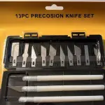 13 Pcs Precision X-Acto Craft Knife Set
