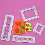 4 Pcs Gift Tag Theme Plunger Cutter Set