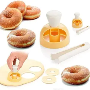 Premium 2 Pcs Donut Cutter with Lifter Set