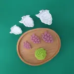 Grapes Shape Plunger Cutter Set (3 Pcs)