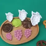 Grapes Shape Plunger Cutter Set (3 Pcs)
