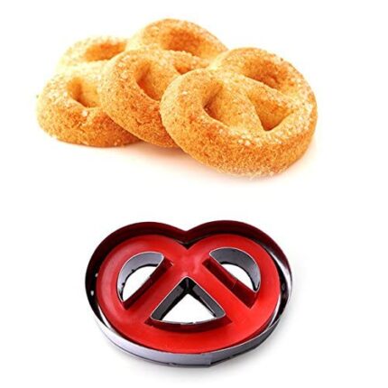 1 pcs Pretzel shape cookie Christmas cutter