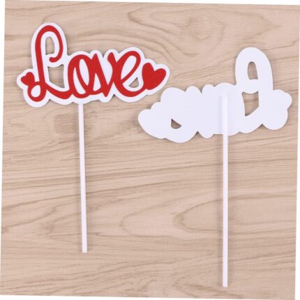Love topper Valentine Day cake topper