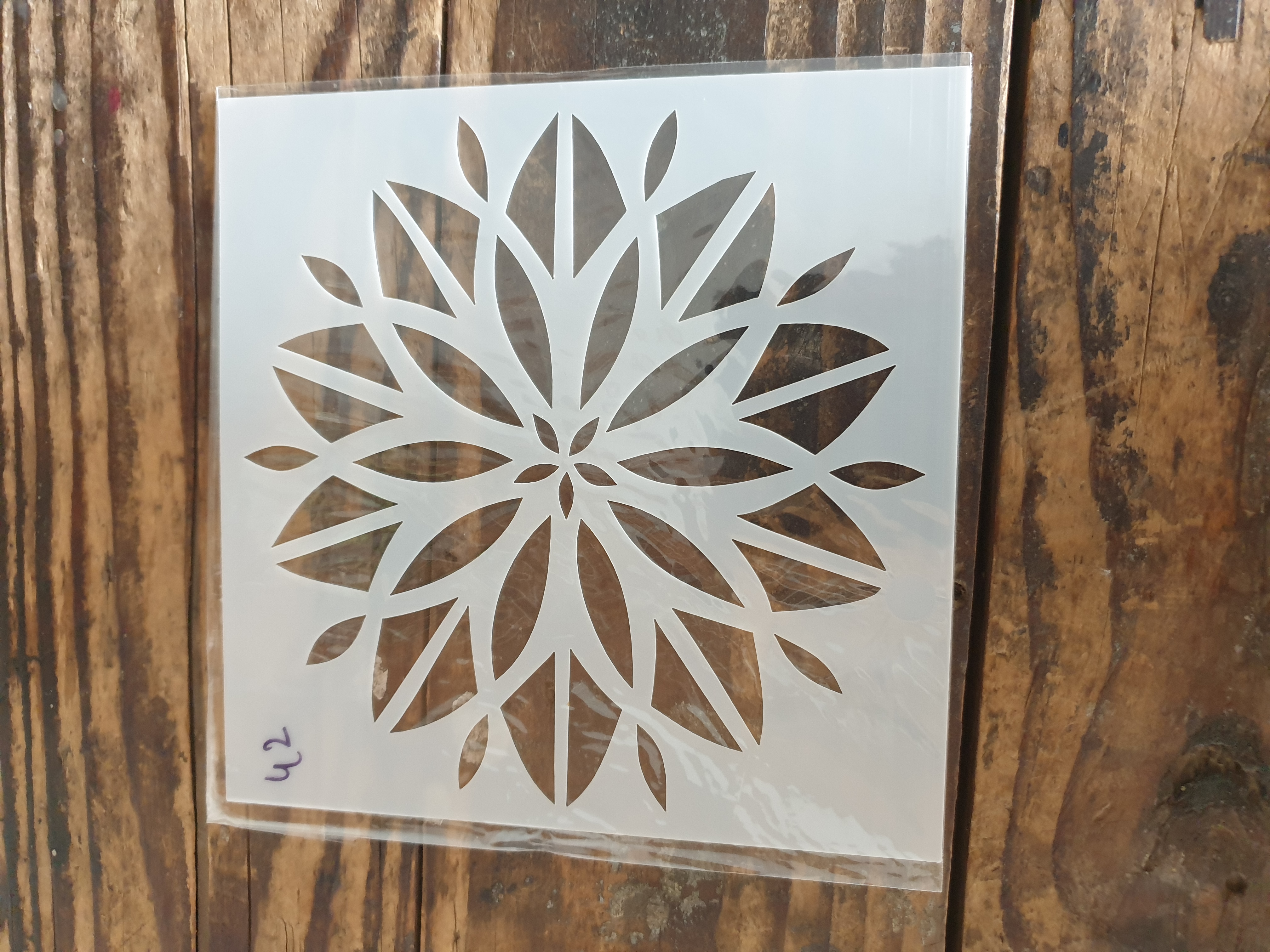 1 pcs Floral Pattern Decoration icing Stencils Style 34