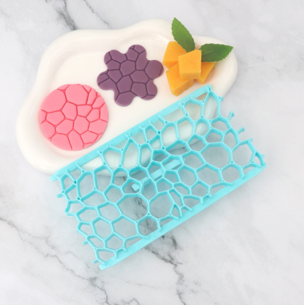 Pebble quilted fondant impression stamps Quilt Embosser fondant tools